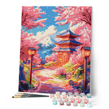 Cargar imagen en el visor de la galería, Camino de Sakura hacia la Pagoda