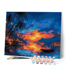 Cargar imagen en el visor de la galería, Atardecer en la Playa con Farol
