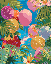 Cargar imagen en el visor de la galería, Pintar por numeros Figured'Art - Globos de Selva