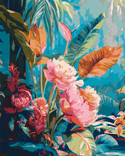 Cargar imagen en el visor de la galería, Pintar por numeros Figured&#39;Art - Flores de la Selva