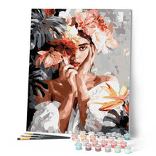 Cargar imagen en el visor de la galería, Retrato de Niña de las Flores
