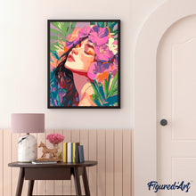 Cargar imagen en el visor de la galería, Hermosa Niña de las Flores