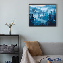 Cargar imagen en el visor de la galería, Niebla entre los Pinos