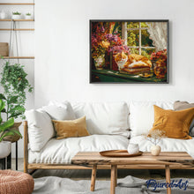 Cargar imagen en el visor de la galería, Ventana Acogedora con Gato