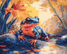 Cargar imagen en el visor de la galería, Pintar por numeros Figured'Art - Salamandra Melancólica