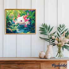 Cargar imagen en el visor de la galería, Axolotl Nadador