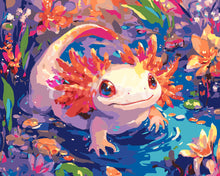 Cargar imagen en el visor de la galería, Pintar por numeros Figured'Art - Axolotl Adorable