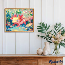 Cargar imagen en el visor de la galería, Axolotl Tomando el Sol