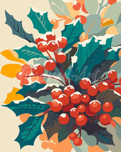 Cargar imagen en el visor de la galería, Pintar por numeros Figured&#39;Art - Acebo Nevado