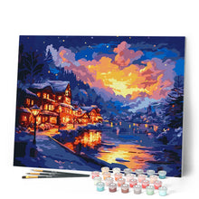 Cargar imagen en el visor de la galería, Pueblo Brillante junto al Lago