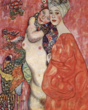 Cargar imagen en el visor de la galería, Pintar por numeros Figured'Art - Las amigas - Klimt