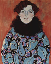Cargar imagen en el visor de la galería, Pintar por numeros Figured'Art - Retrato de Johanna Staude - Klimt