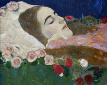 Cargar imagen en el visor de la galería, Pintar por numeros Figured'Art - Ria Munk en su lecho de muerte - Klimt
