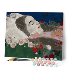 Cargar imagen en el visor de la galería, Ria Munk en su lecho de muerte - Klimt