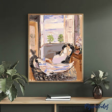 Cargar imagen en el visor de la galería, Interior con dos figuras, ventana abierta - Matisse