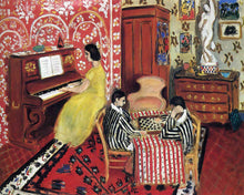 Cargar imagen en el visor de la galería, Pintar por numeros Figured'Art - El pianista y los jugadores de damas - Matisse