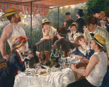 Cargar imagen en el visor de la galería, Pintar por numeros Figured'Art - El almuerzo de los remeros - Renoir