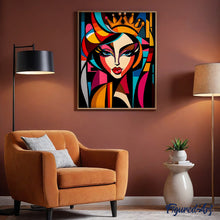 Cargar imagen en el visor de la galería, Reina Abstracta Audaz