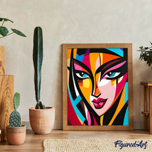 Cargar imagen en el visor de la galería, Rostro Abstracto Audaz
