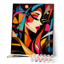 Cargar imagen en el visor de la galería, Chica Cósmica Abstracta Audaz