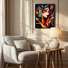 Cargar imagen en el visor de la galería, Chica Cósmica Abstracta Audaz