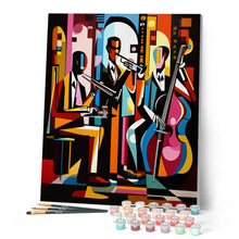 Cargar imagen en el visor de la galería, Banda de Jazz Abstracta Audaz