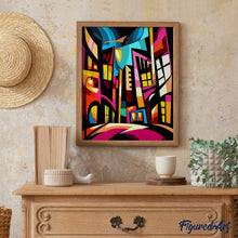 Cargar imagen en el visor de la galería, Paisaje Urbano Abstracto Audaz