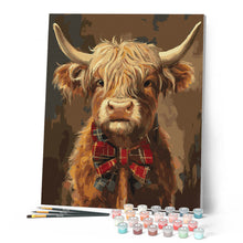 Cargar imagen en el visor de la galería, Highland Cow caballero