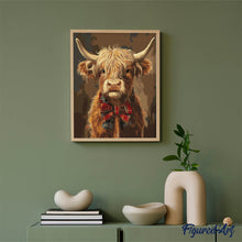 Cargar imagen en el visor de la galería, Highland Cow caballero
