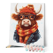 Cargar imagen en el visor de la galería, Highland Cow ambiente acogedor