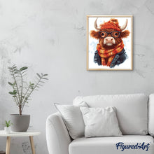 Cargar imagen en el visor de la galería, Highland Cow ambiente acogedor