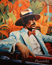 Cargar imagen en el visor de la galería, Pintar por numeros Figured'Art - Caballero tropical