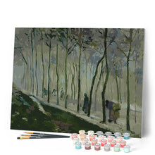 Cargar imagen en el visor de la galería, La route, effet de neige, 1879 - Pissarro