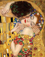 Cargar imagen en el visor de la galería, Pintar por numeros Figured'Art - El Beso - Reinterpretado