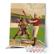 Cargar imagen en el visor de la galería, Jugadores de béisbol retro