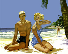 Cargar imagen en el visor de la galería, Pintar por numeros Figured'Art - Sueños de verano