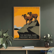 Cargar imagen en el visor de la galería, Póster de parques nacionales