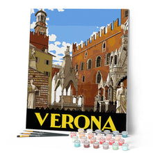 Cargar imagen en el visor de la galería, Póster vintage de Verona
