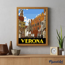 Cargar imagen en el visor de la galería, Póster vintage de Verona