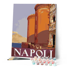 Cargar imagen en el visor de la galería, Póster vintage de Nápoles