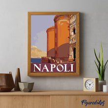 Cargar imagen en el visor de la galería, Póster vintage de Nápoles