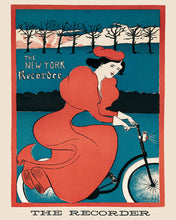 Cargar imagen en el visor de la galería, Pintar por numeros Figured'Art - Póster vintage de bicicleta