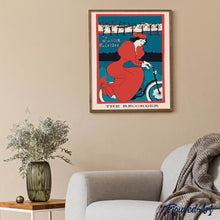 Cargar imagen en el visor de la galería, Póster vintage de bicicleta