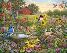 Cargar imagen en el visor de la galería, Pintar por numeros Figured'Art - Jardín de aves cantoras