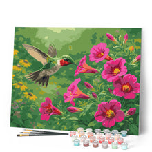 Cargar imagen en el visor de la galería, Colibrí revoloteando