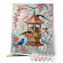 Cargar imagen en el visor de la galería, Aves de flor de cerezo
