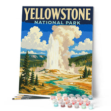 Cargar imagen en el visor de la galería, Parque Nacional de Yellowstone, Old Faithful - Wyoming