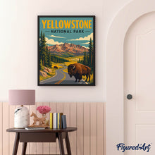 Cargar imagen en el visor de la galería, Parque Nacional de Yellowstone, Lamar Valley - Wyoming