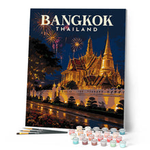 Cargar imagen en el visor de la galería, Póster de viaje Bangkok