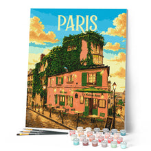 Cargar imagen en el visor de la galería, Póster de viaje Brillo de Montmartre